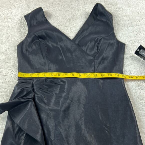 Pompous Studio Petites little black cocktail party sheath dress, 12p - Picture 6 of 10